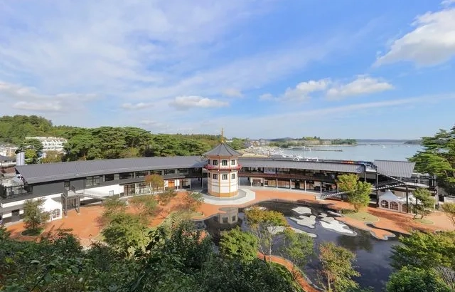 宮城県松島離宮|松島湾を望む屋上と庭園の観光施設 photo