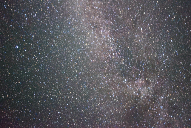 野辺山高原で見上げる星空