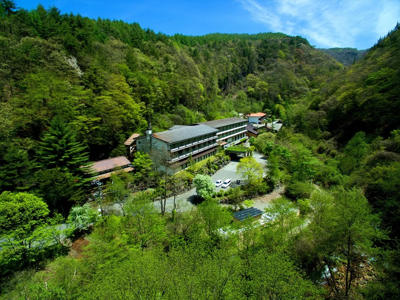 横谷温泉旅館|蓼科・横谷渓谷の黄金色の自家源泉と露天風呂 photo