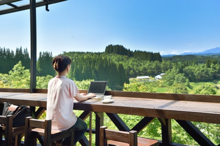 Michi-no-Eki Soyokaze Park HOTEL WINDY｜阿蘇山景 / 道之驛住宿 photo