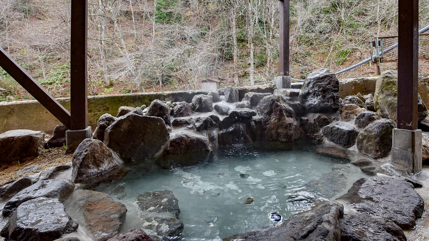 二岐温泉 柏屋旅館｜5つの源泉と足元自噴巌風呂の秘湯宿 photo
