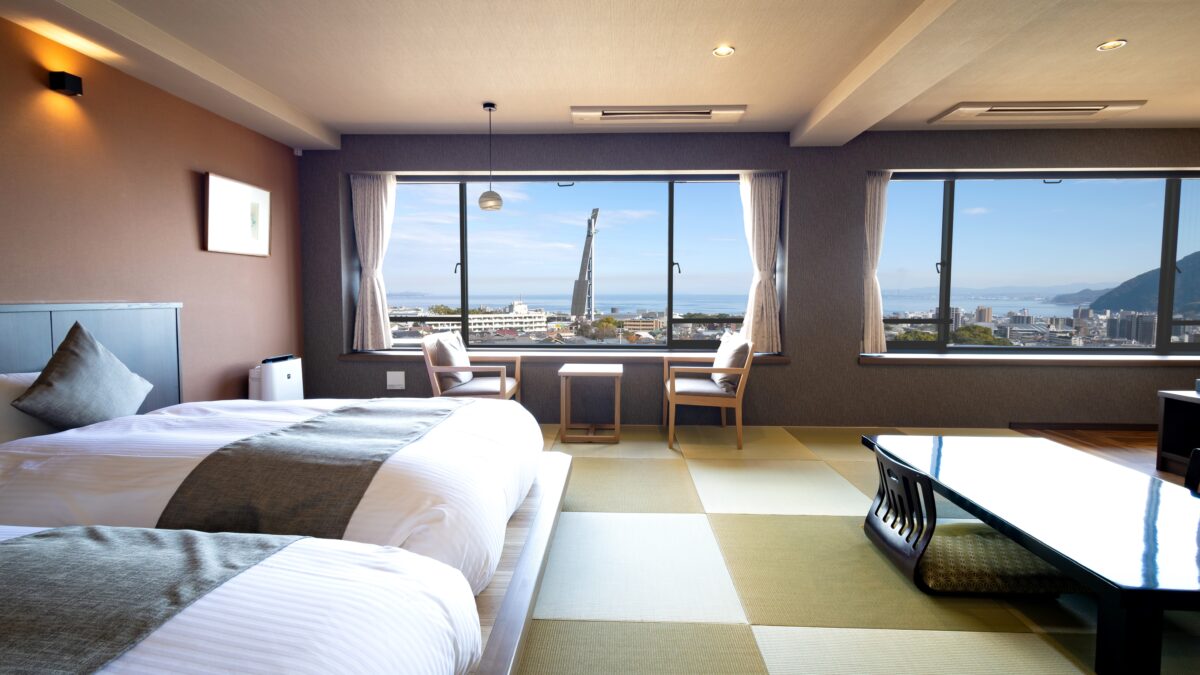 View Hotel Shiori|別府灣高崎山景旅館・大分豐後牛與關竹莢魚 photo