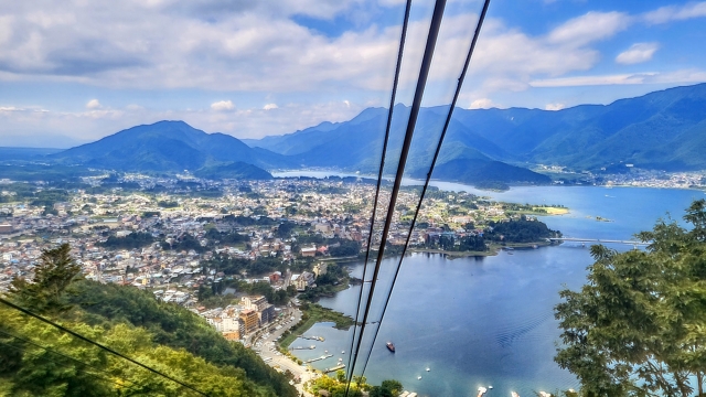 河口湖富士山パノラマロープウェイ