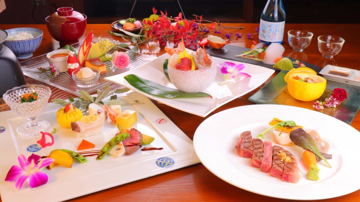 奥ゆのひら　花灯り