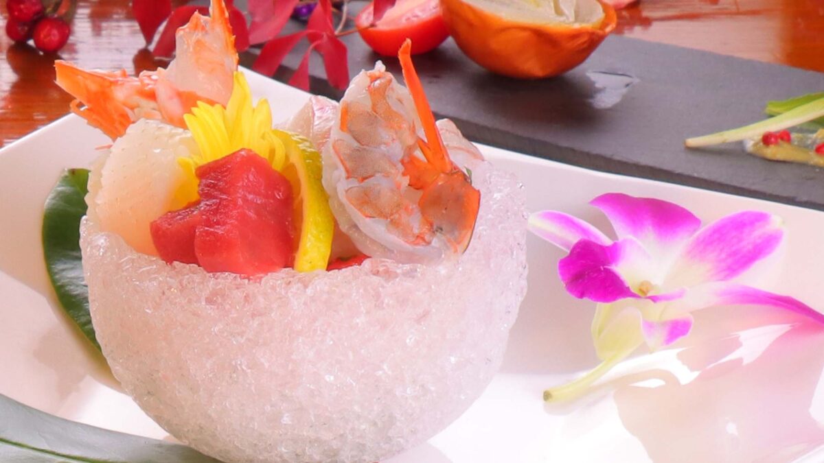 奥ゆのひら　花灯り