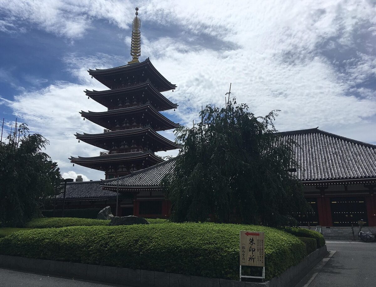 浅草寺の五重塔