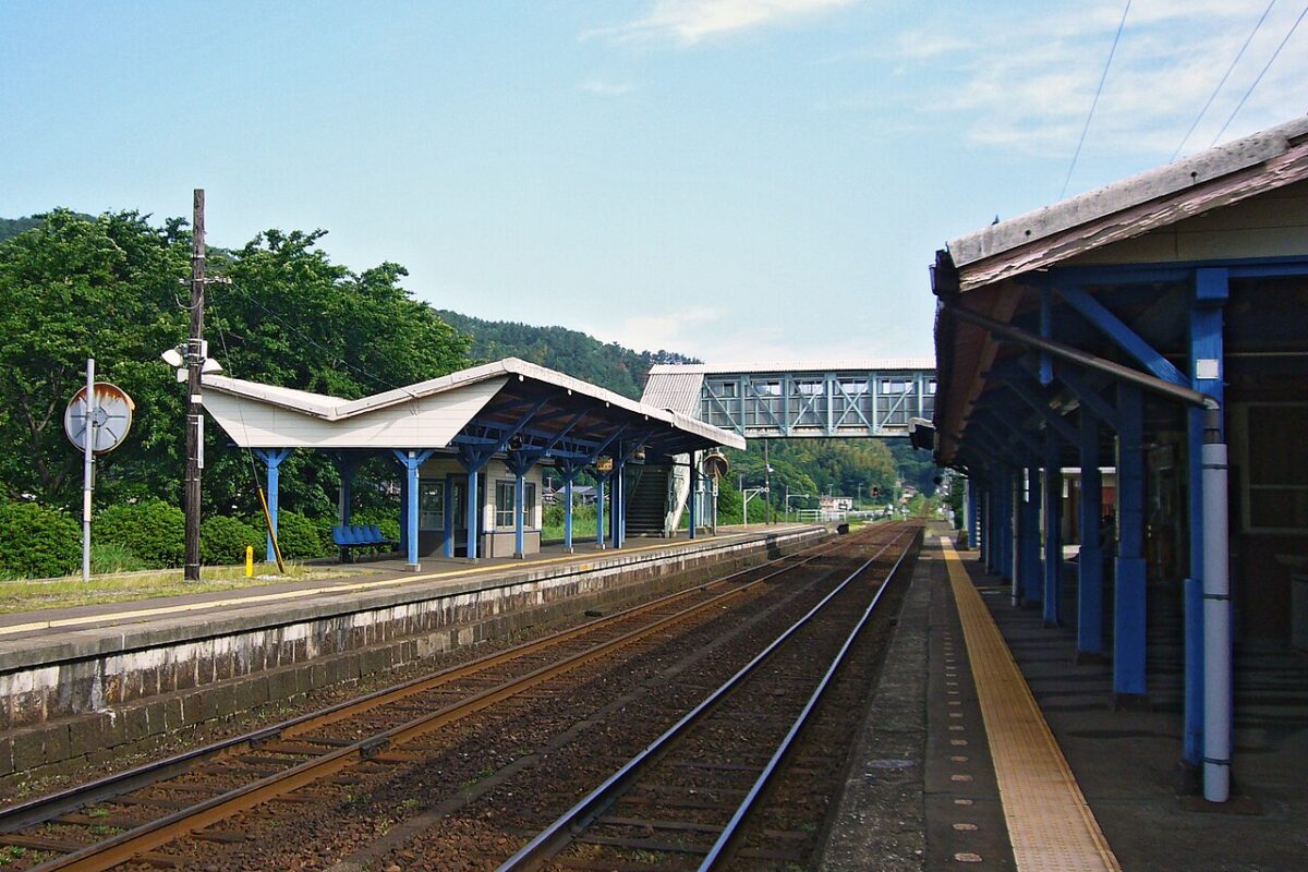 JR山陰本線の竹野駅