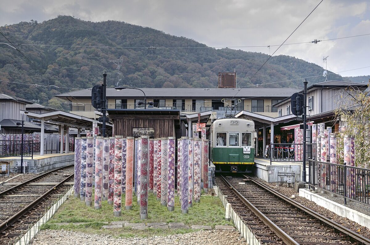 嵐電 嵐山站