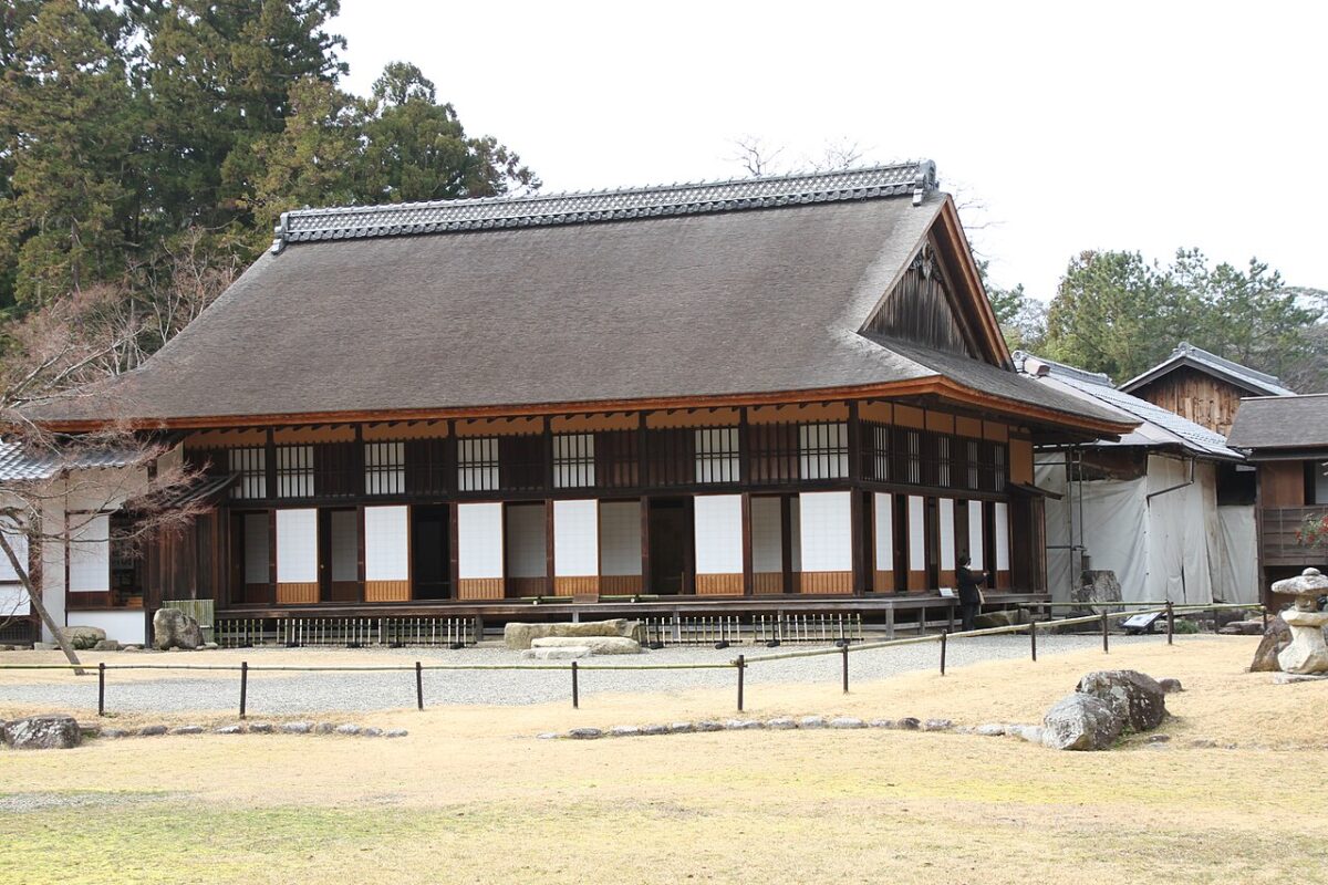 玄宮園の建物