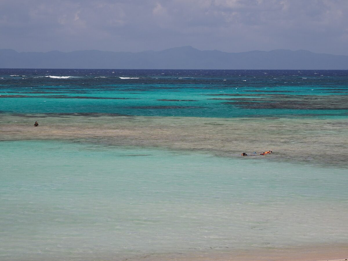 波照間島北濱的白砂與透明海景