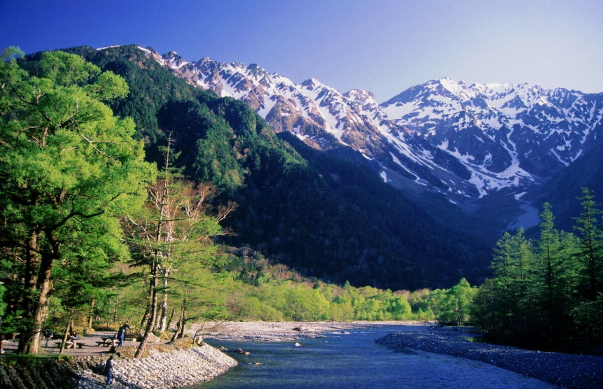 上高地與穗高連峰