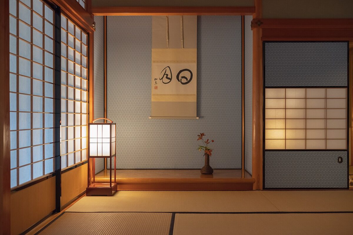 時雨亭の茶室