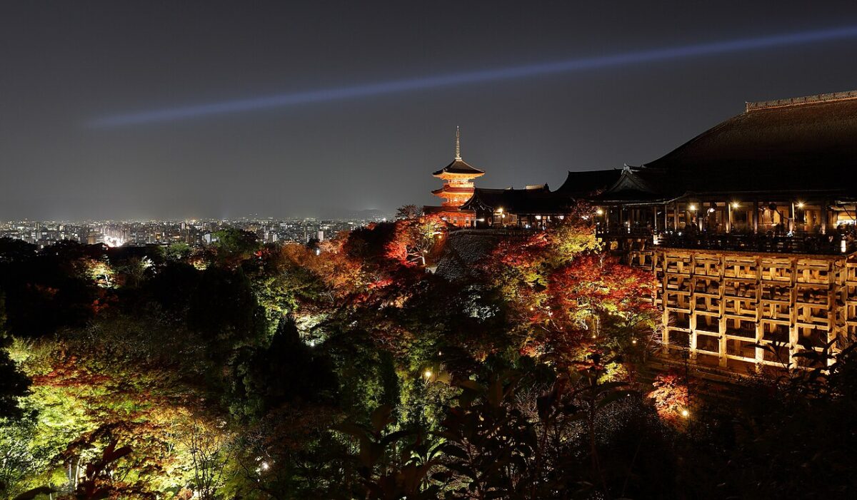 夜の清水の舞台