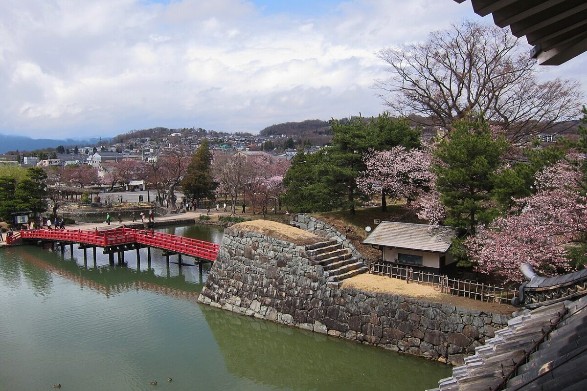從天守俯瞰埋橋