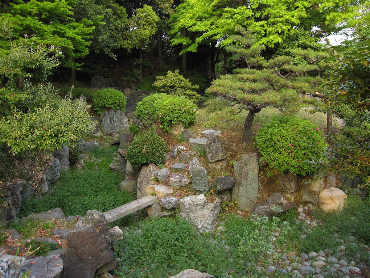 二之丸庭園の茶室付近
