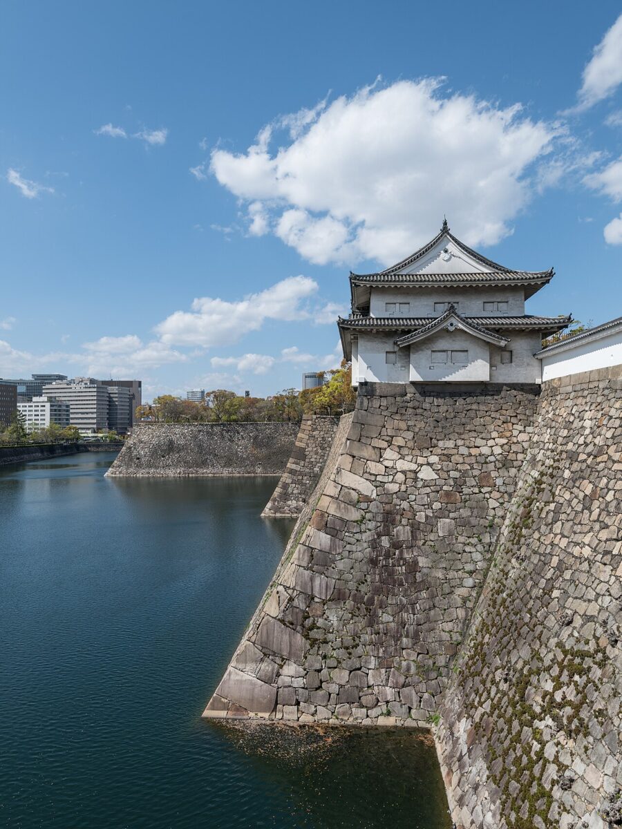 千貫櫓與西外護城河