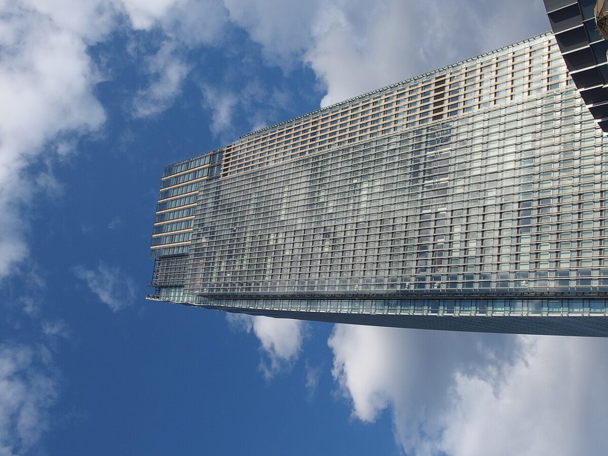 六本木東京中城的建築與戶外廣場