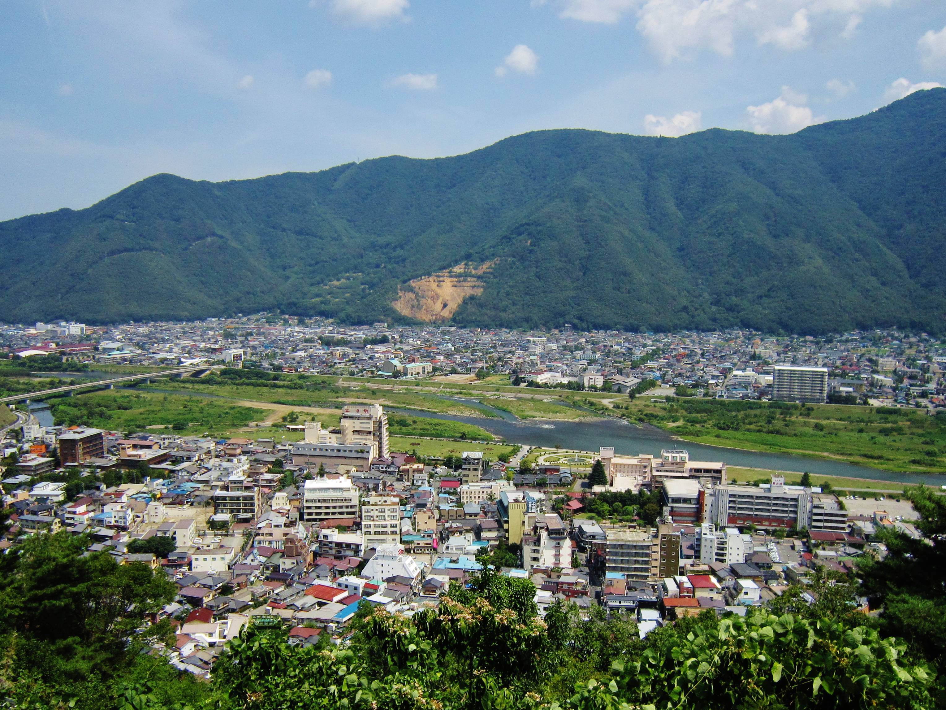 戸倉上山田温泉街