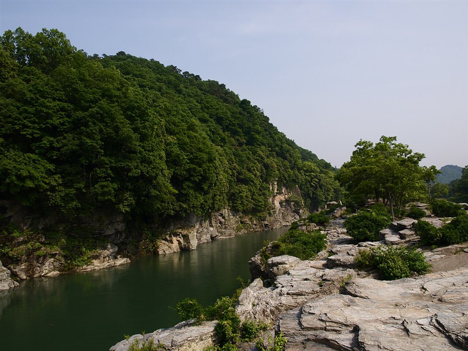 長瀞渓谷 岩畳