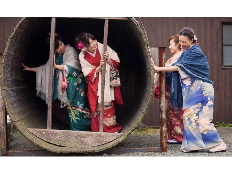 アンティーク着物レンタルの柏屋の着物レンタル体験