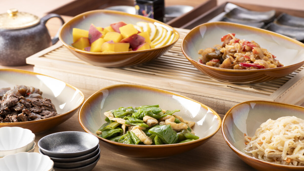 朝食ブッフェおばんざい