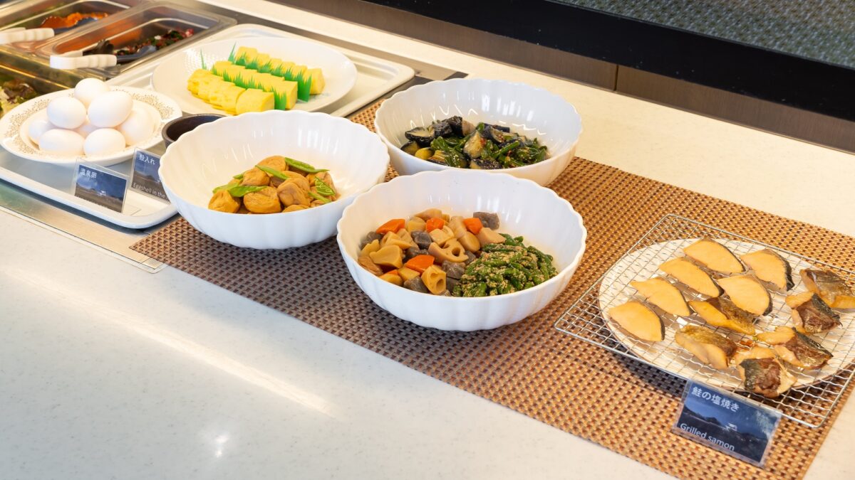 朝食バイキング・和惣菜コーナー