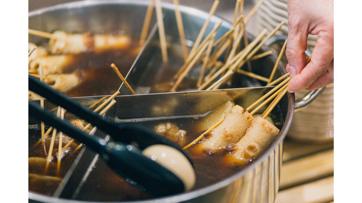 日替わりで朝食にて静岡おでんを提供