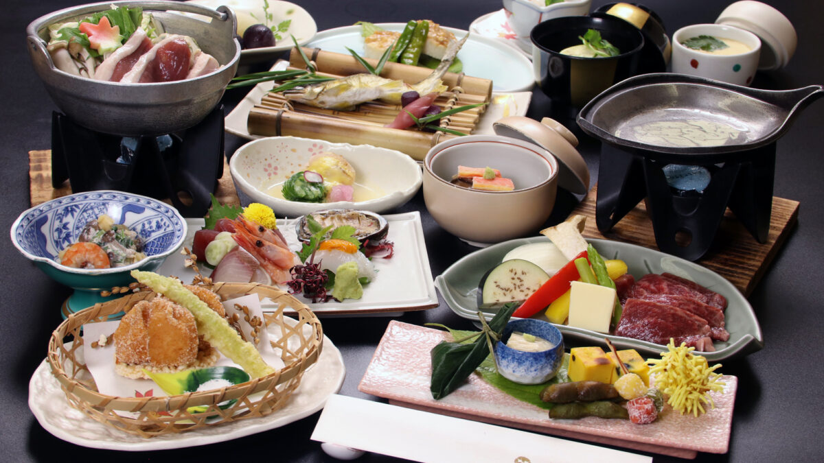 【食事】会席料理 華
