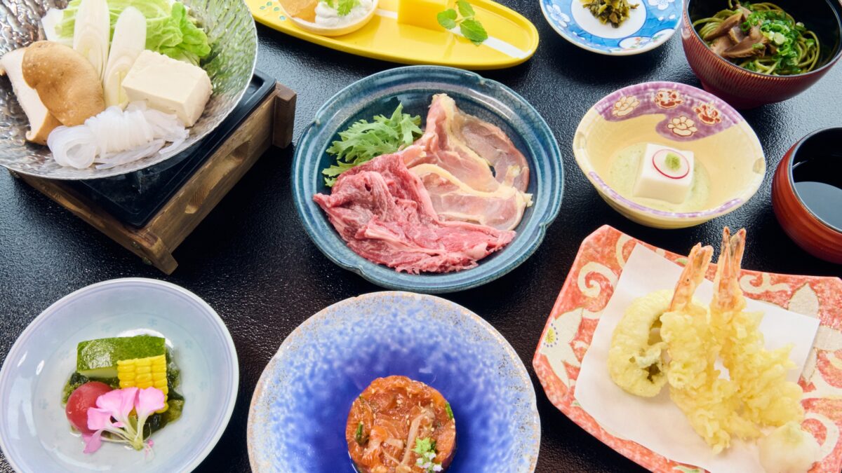 夕食一例（別角度 4）