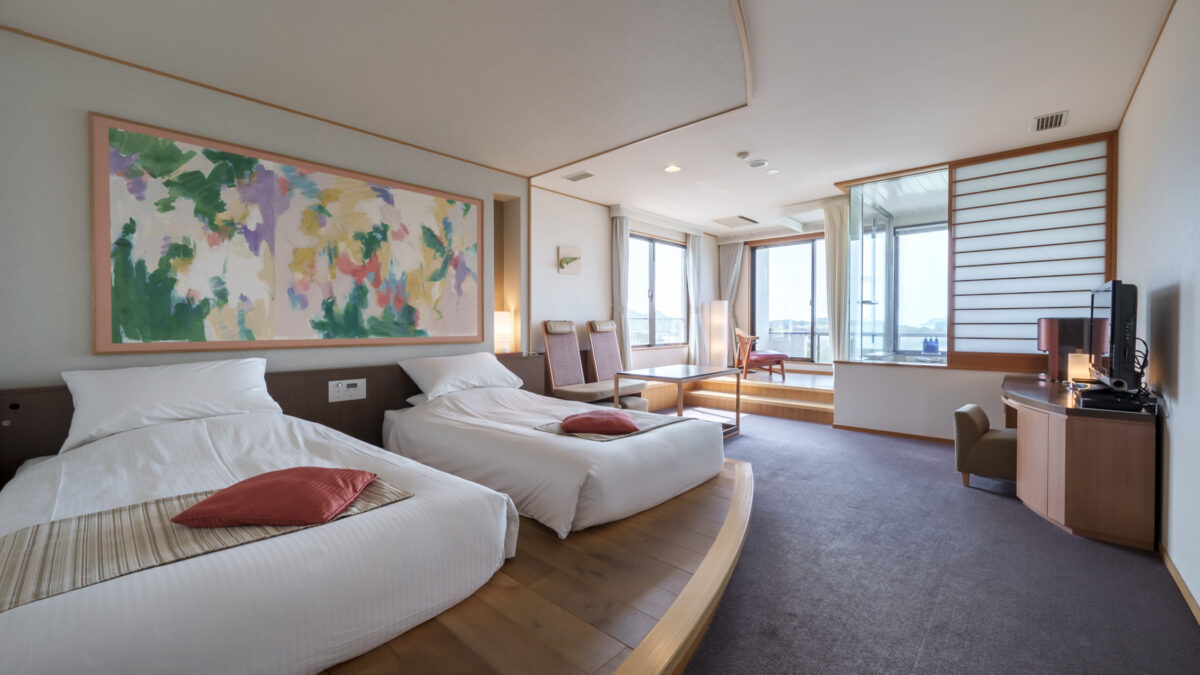 油谷湾温泉 ホテル楊貴館 photo