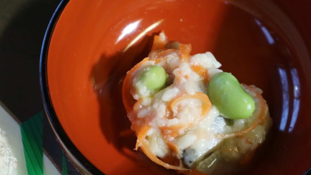 *【夕食一例～ハタハタこうじ漬～