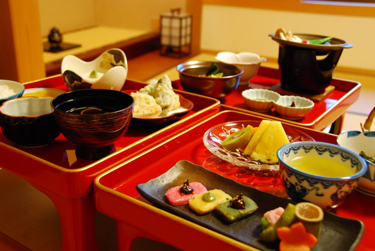夕食一例（別角度 3）