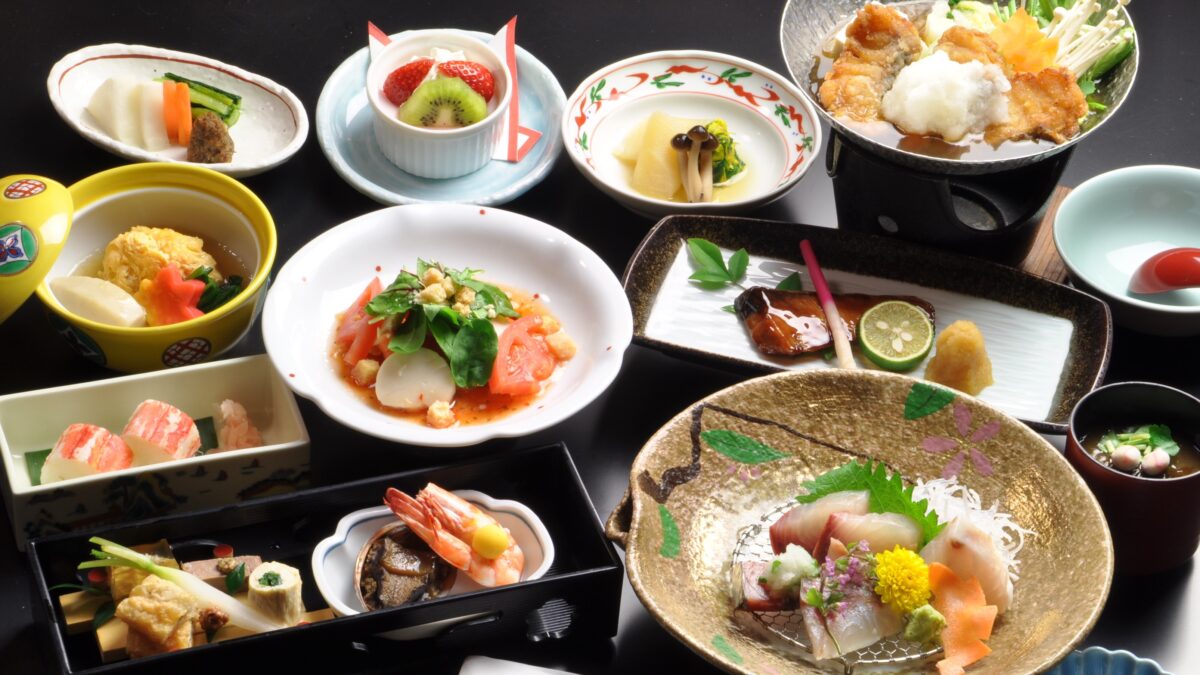 食事_特選会席イメージ（別角度 2）