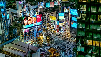渋谷駅前スクランブル交差点