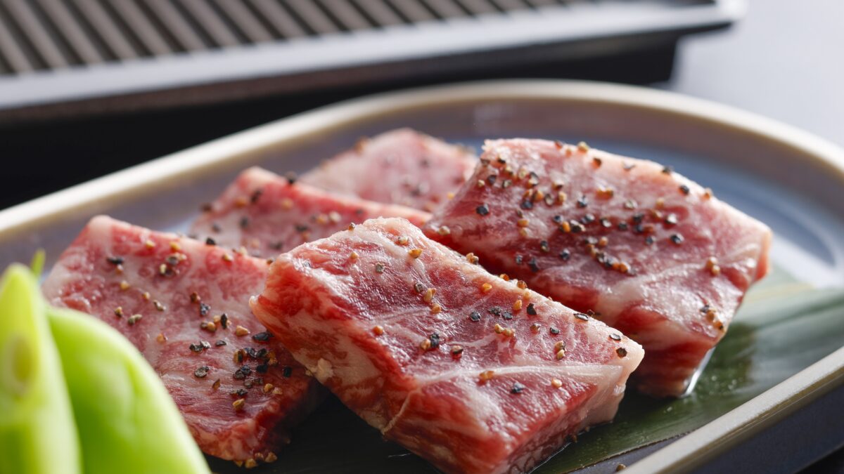 グレードUP夕食 一品愛媛ブランド牛「愛姫牛鉄板焼き」