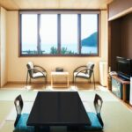 ホテル秋田屋 夕陽と陸奥湾を望む展望温泉
