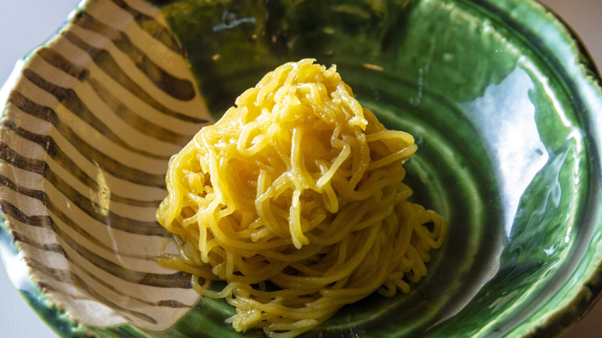 食事一例熟練の料理人が手掛ける一皿