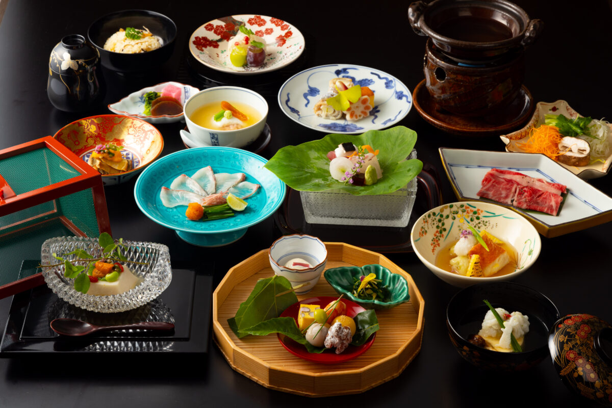 会席料理 月 一例