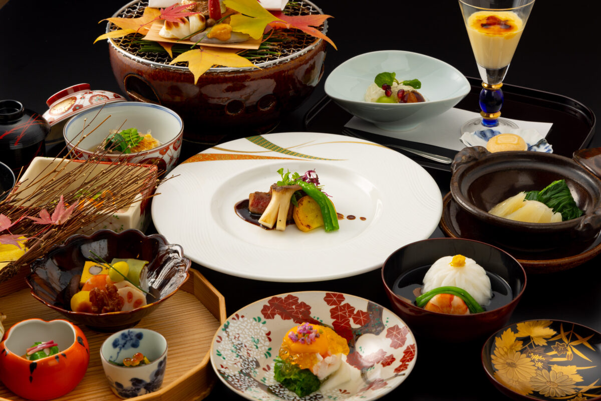 会席料理 花 一例