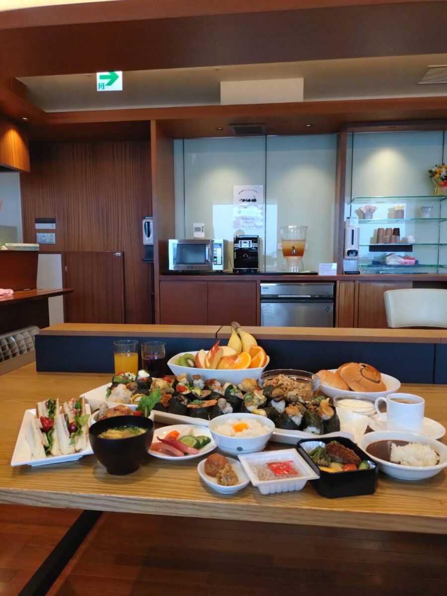 おにぎり朝食①