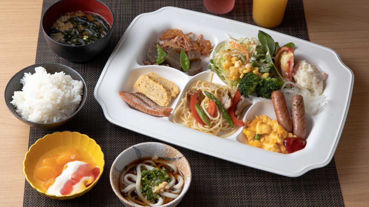 朝食一例（別角度 4）