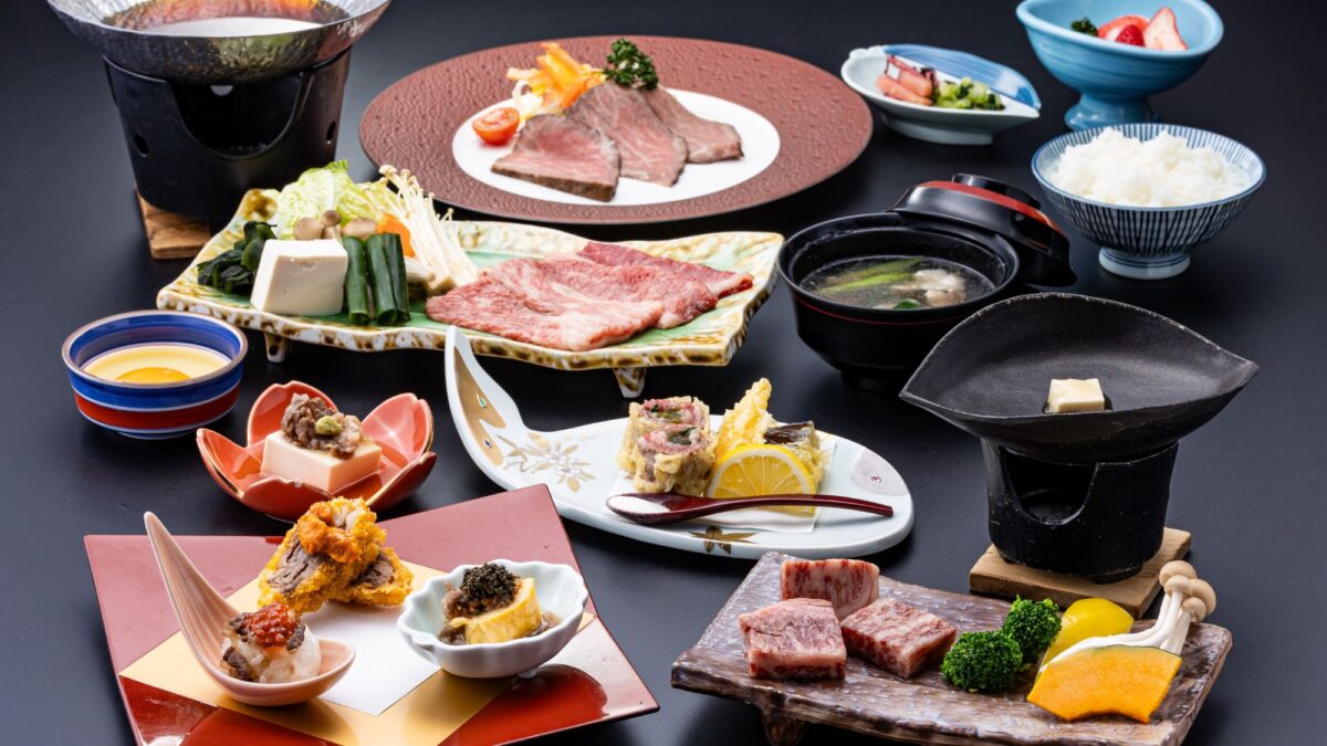 料理長渾身の特選会席：岡山が誇る幻の和牛「千屋牛」を贅沢に味わい尽くす肉会席