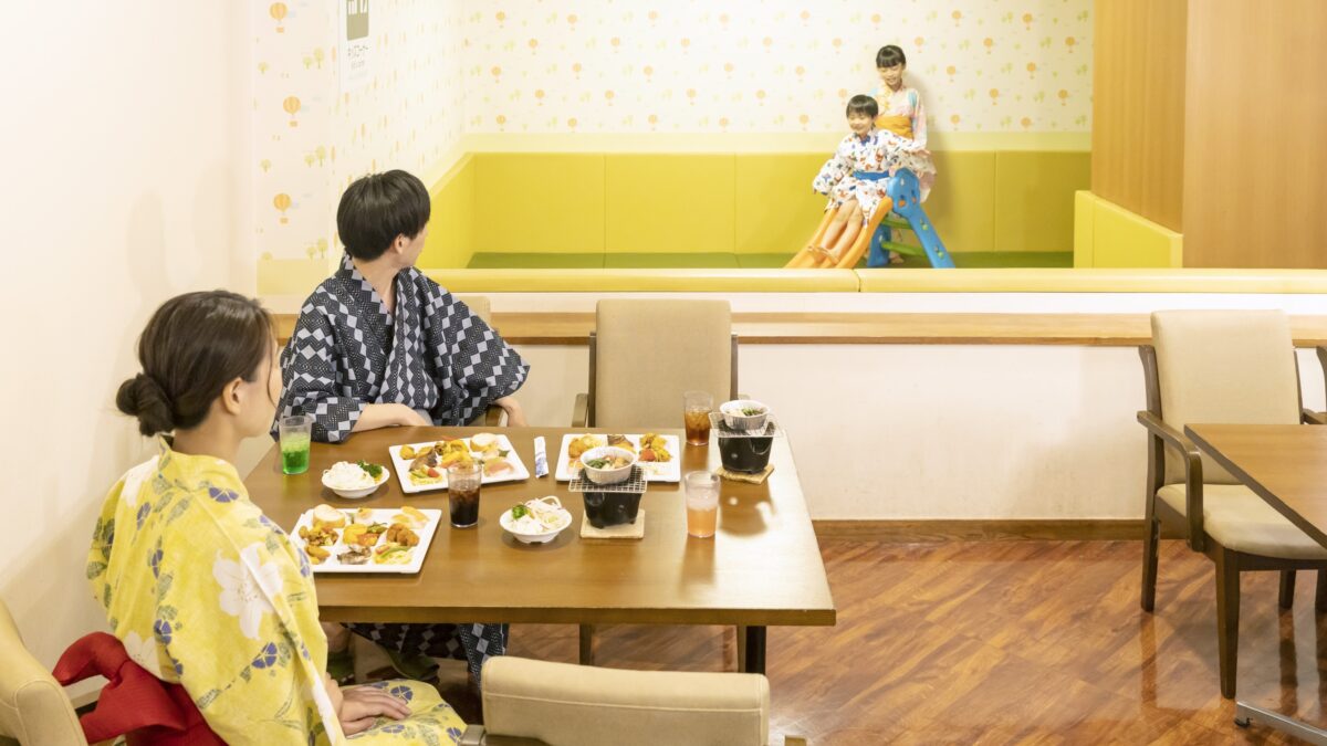 バイキングレストラン キッズスペース