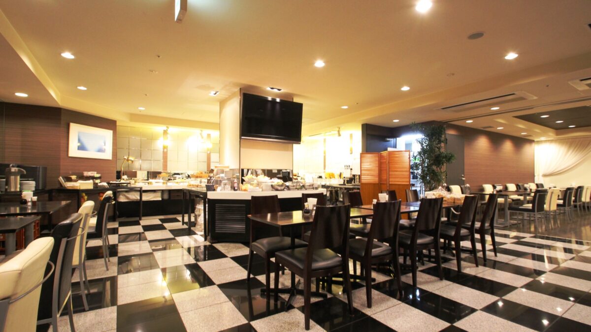 朝食ビュッフェ会場（別角度 2）