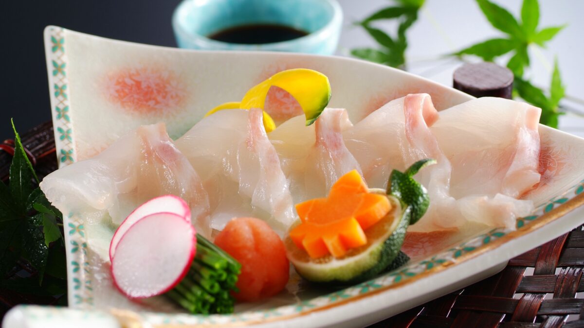 料理九絵薄造り（別角度 2）