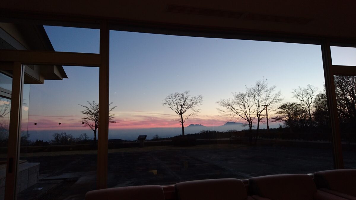 当館からの景色四季折々の景色を堪能！
