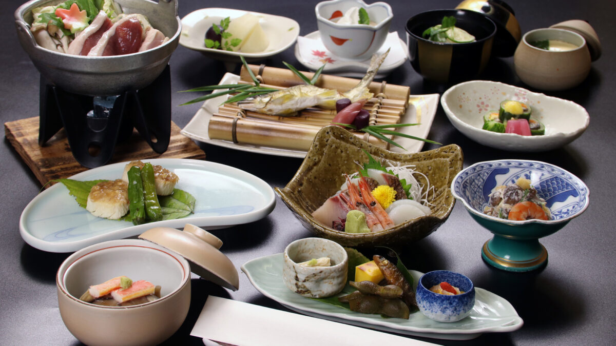 【食事】会席料理 和