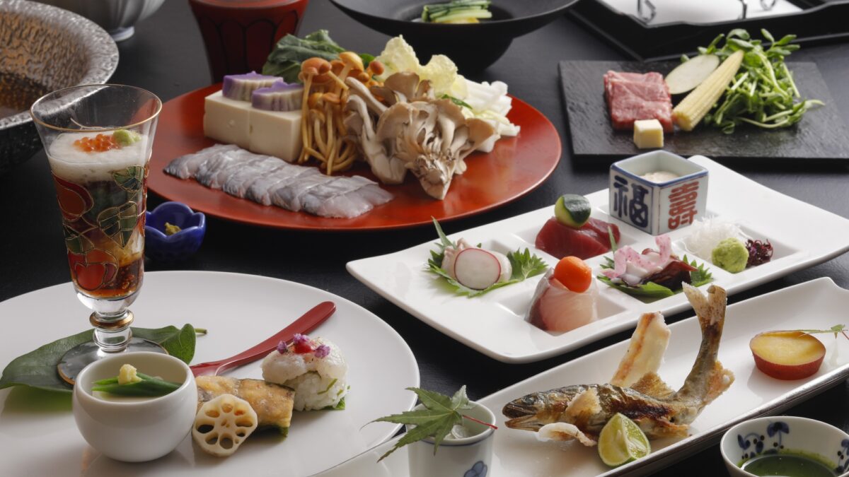 【夏】会席料理（お食事一例）