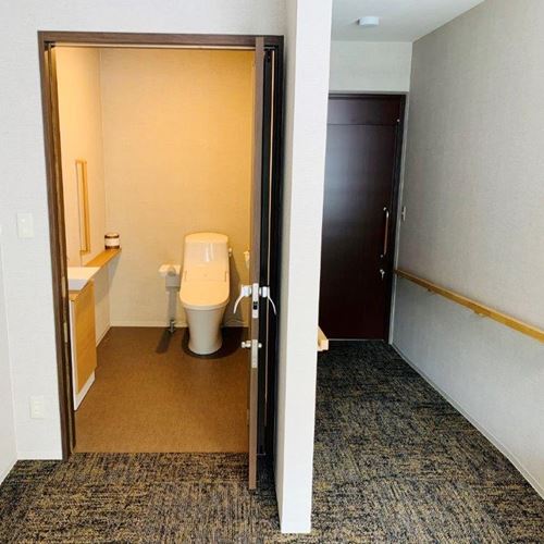 洋室バリアフリー3Fトイレは広々です