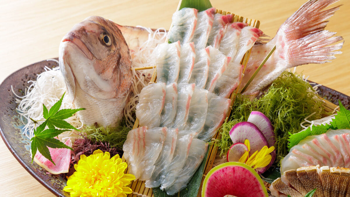 和洋ビュッフェ 2F 博多 飛うお お刺身